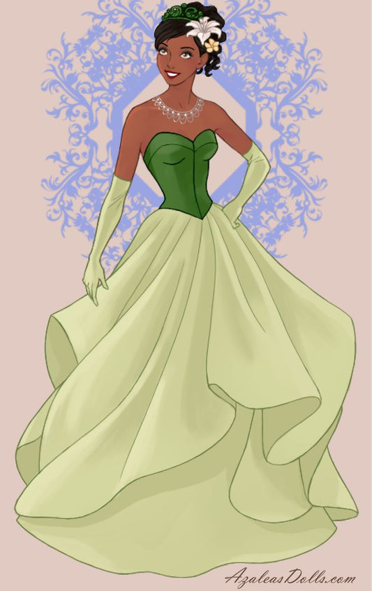 princess tiana outfits