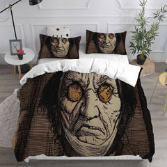 A Christmas Carol Cosplay Bedding Set Duvet Cover Pillowcases Halloween Home Decor