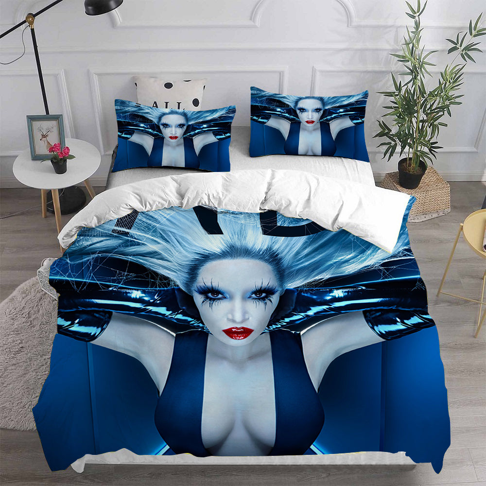 American Horror Story Season 12 Cosplay Bedding Set Duvet Cover Pillowcases Halloween Home Decor
