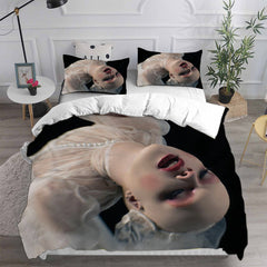 American Horror Story Cosplay Bedding Set Duvet Cover Pillowcases Halloween Home Decor