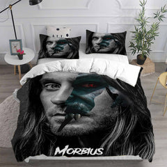 Morbius Cosplay Bedding Set Duvet Cover Pillowcases Halloween Home Decor