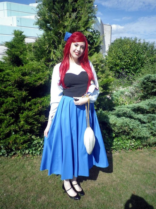 ariel's blue dress