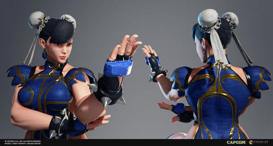 training with chunli