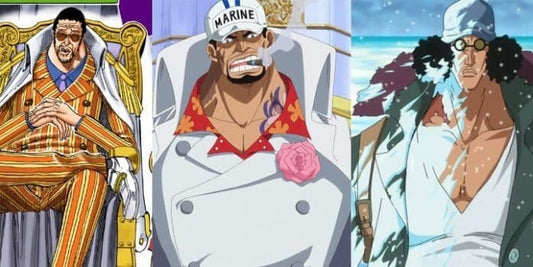 admirals of the navy one piece