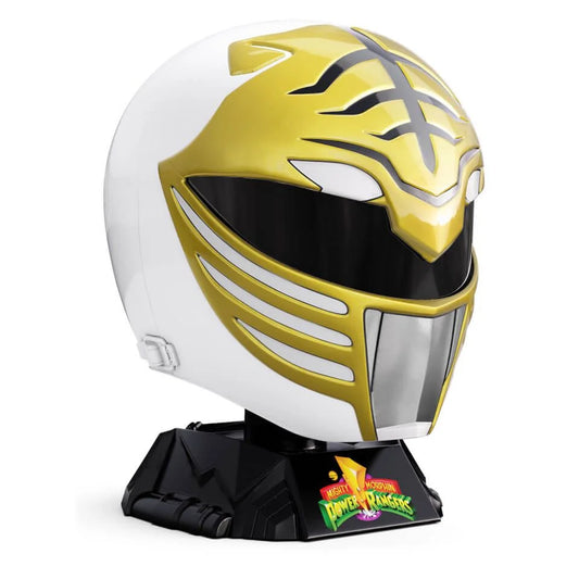 white ranger helmet