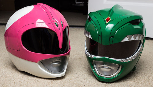 power rangers helmets