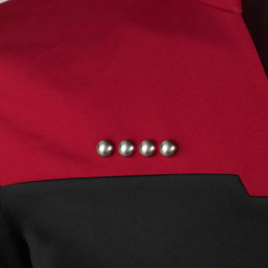 Star Trek Admiral Jean-Luc Picard Rank Pips The Next Generation Pin Brooches Accessories