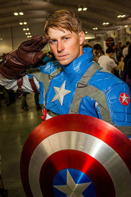 captain america cosplay