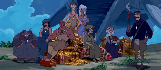 disney atlantis characters