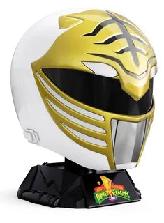 white ranger helmet