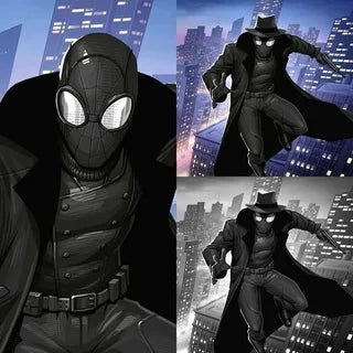 spider man noir costume