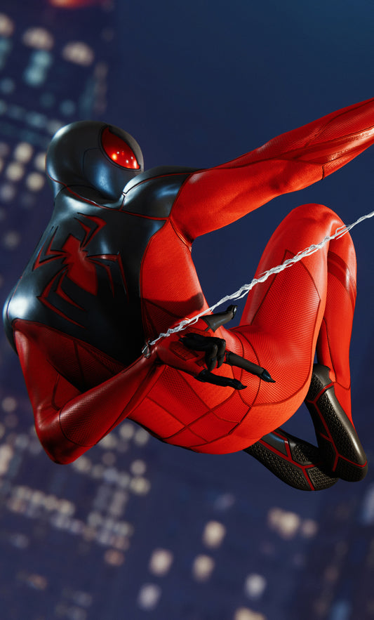 scarlet spider suit