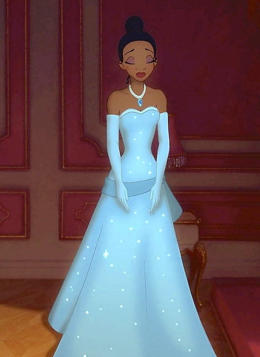 tiana blue dress