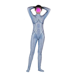 Aquaman Atlanna Jumpsuit Halloween Cosplay Costume Bodysuit for Kids Adults