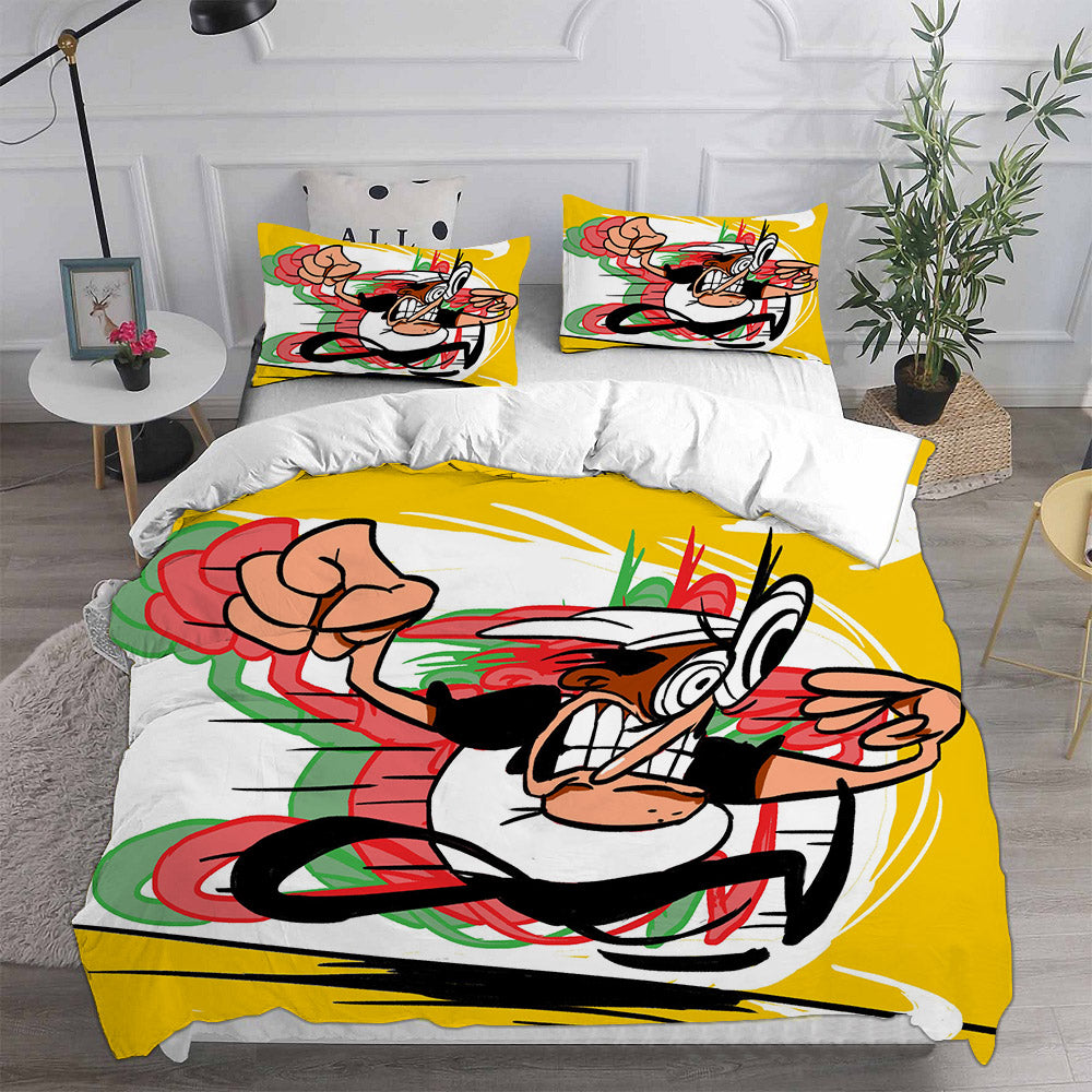 Pizza Tower Cosplay Bedding Set Duvet Cover Pillowcases Halloween Home Decor