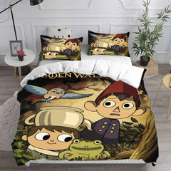 Over the Garden Wall Cosplay Bedding Set Duvet Cover Pillowcases Halloween Home Decor