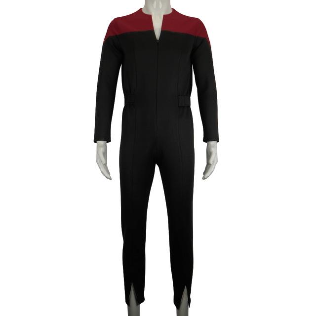 Cosicon Star Trek Deep Space Nine Commander Sisko Duty Uniform Jumpsuit Cosplay Costumes