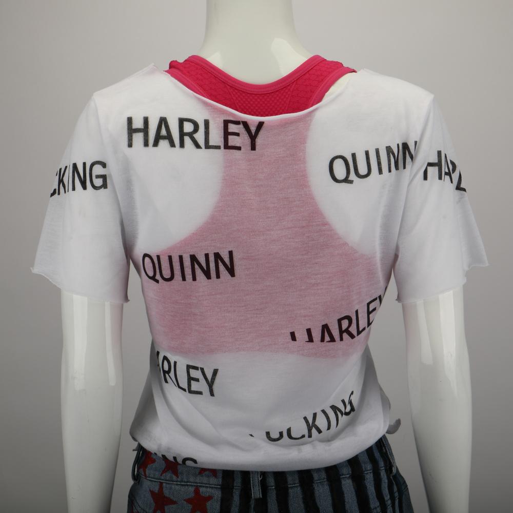 Birds of Prey Harley Quinn Suicide Squad Cosplay Costumes Vest Short Pants T-Shirt Woman Halloween Costume Party Prop