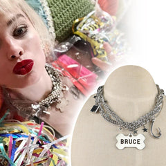 Birds of Prey Harley Quinn Necklace Earring Suicide Squad Accessories Costume Halloween Party Prop