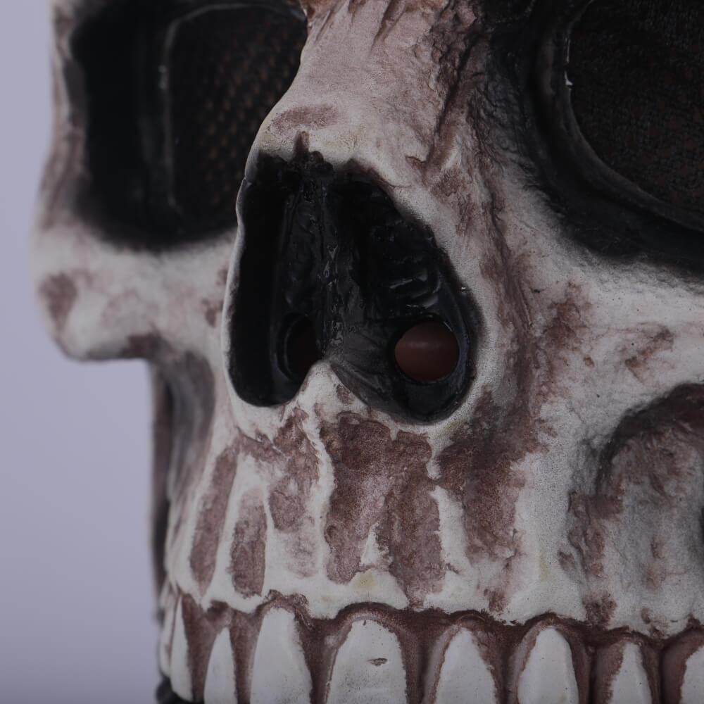 Halloween Horrible Mask Skull Skeleton Cosplay Latex Helmet