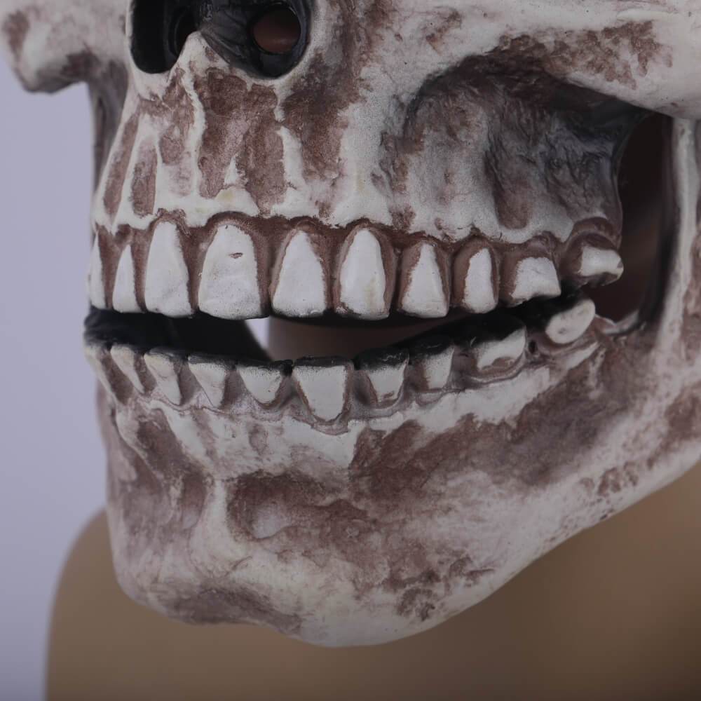 Halloween Horrible Mask Skull Skeleton Cosplay Latex Helmet
