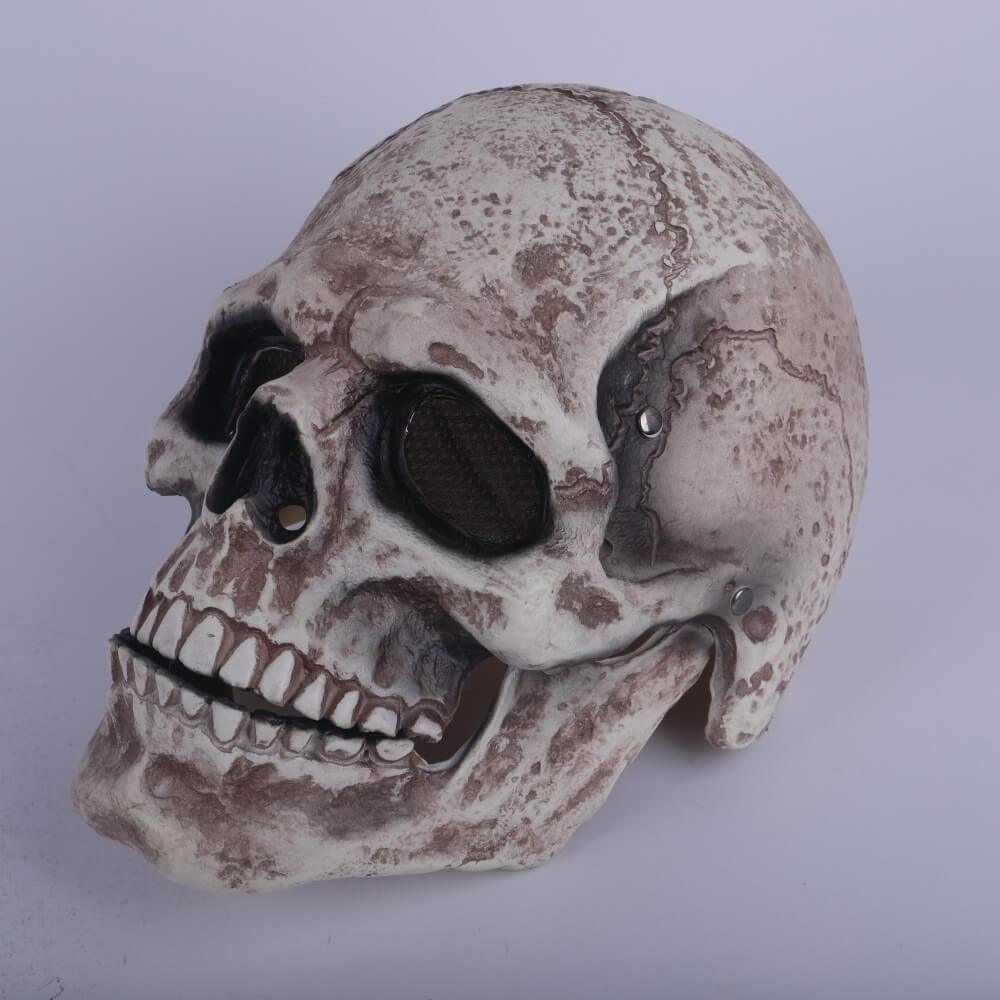 Halloween Horrible Mask Skull Skeleton Cosplay Latex Helmet