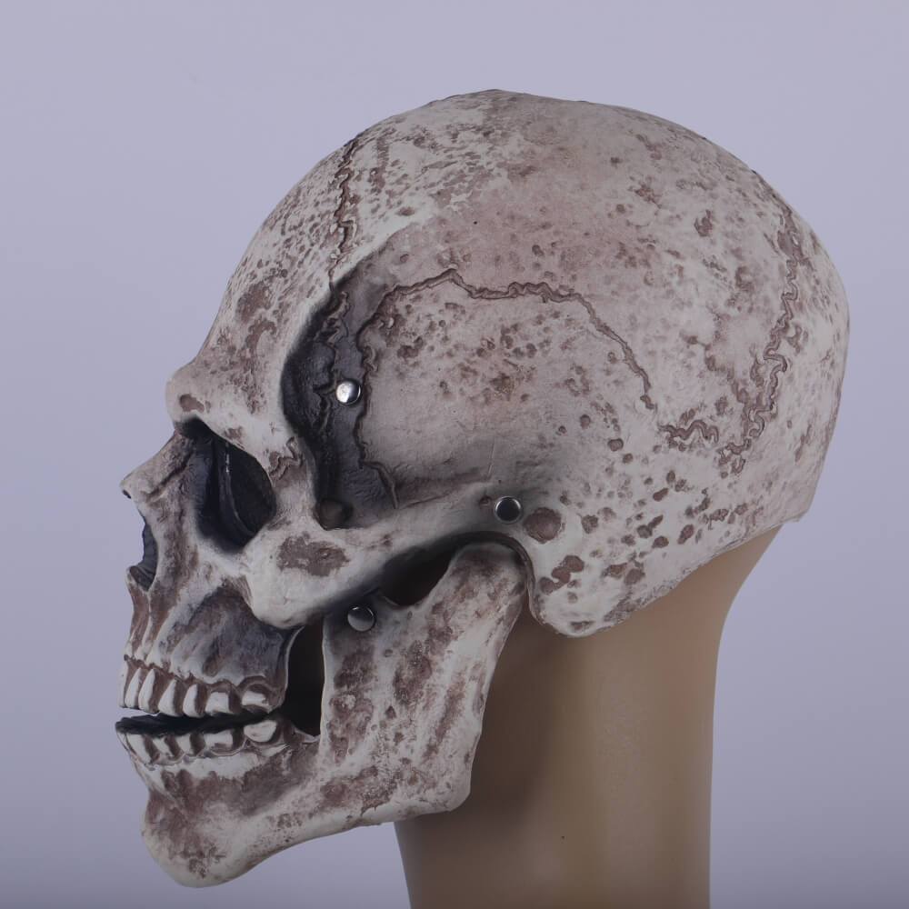 Halloween Horrible Mask Skull Skeleton Cosplay Latex Helmet