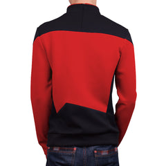 Star Trek  TNG The Next Generation Shirt Uniform For Men Coat Halloween Cosplay Costume