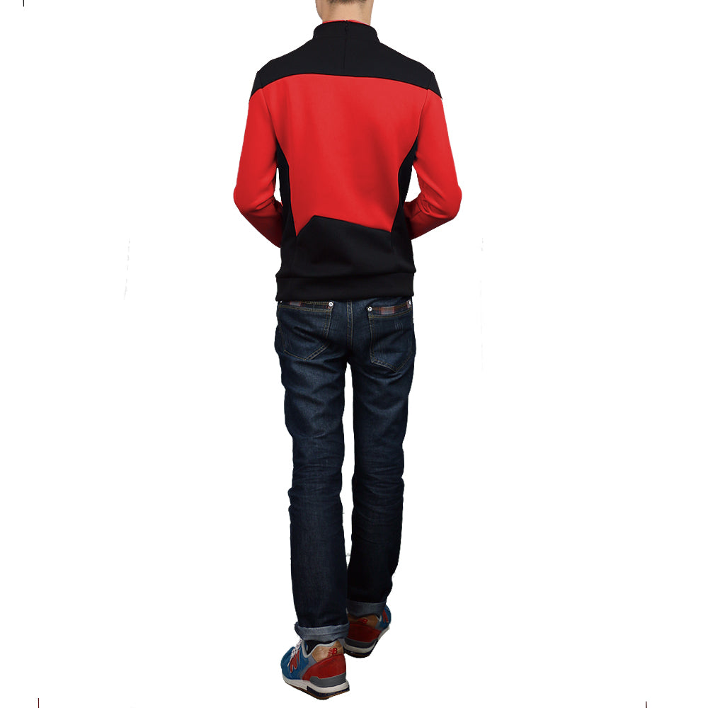 Star Trek  TNG The Next Generation Shirt Uniform For Men Coat Halloween Cosplay Costume