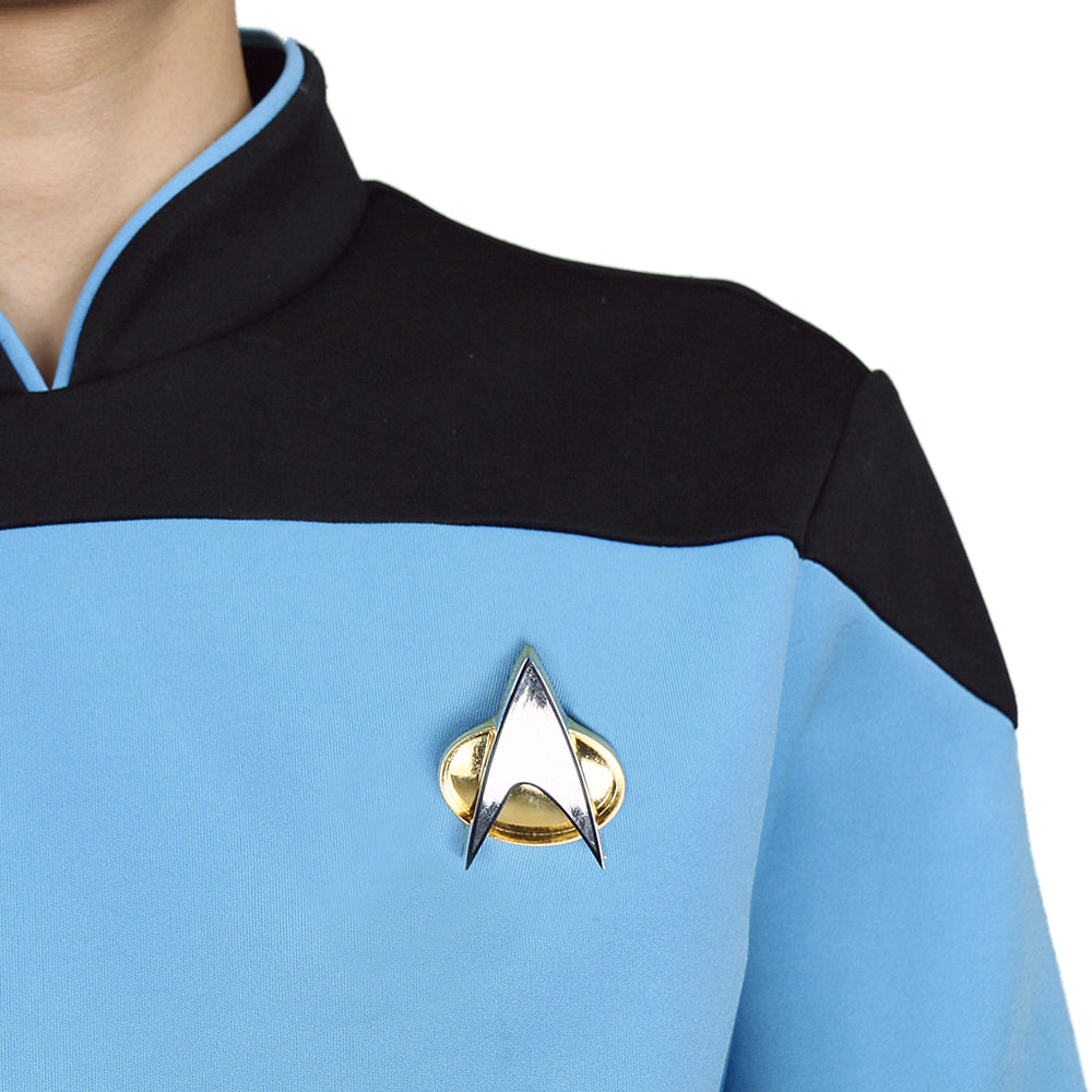 Star Trek  TNG The Next Generation Shirt Uniform For Men Coat Halloween Cosplay Costume