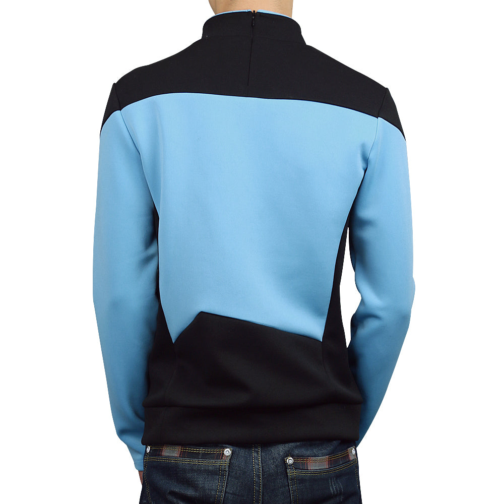 Star Trek  TNG The Next Generation Shirt Uniform For Men Coat Halloween Cosplay Costume