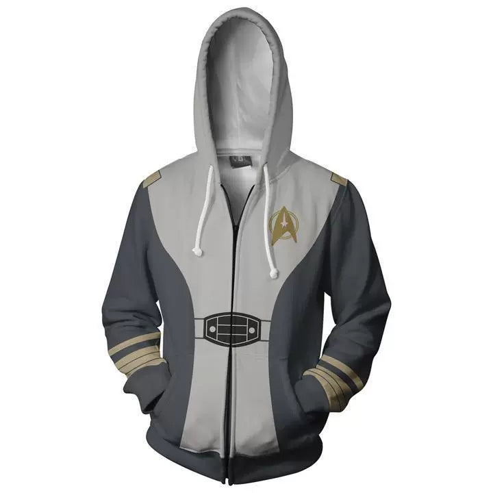 Star Trek Hoodie Sweater 3D Sweatshirt Cosplay Costume
