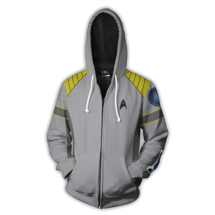 Star Trek Hoodie Sweater 3D Sweatshirt Cosplay Costume