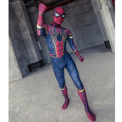 Avengers Infinity War Spider-Man Kids Jumpsuit Hallowen Cosplay Costume