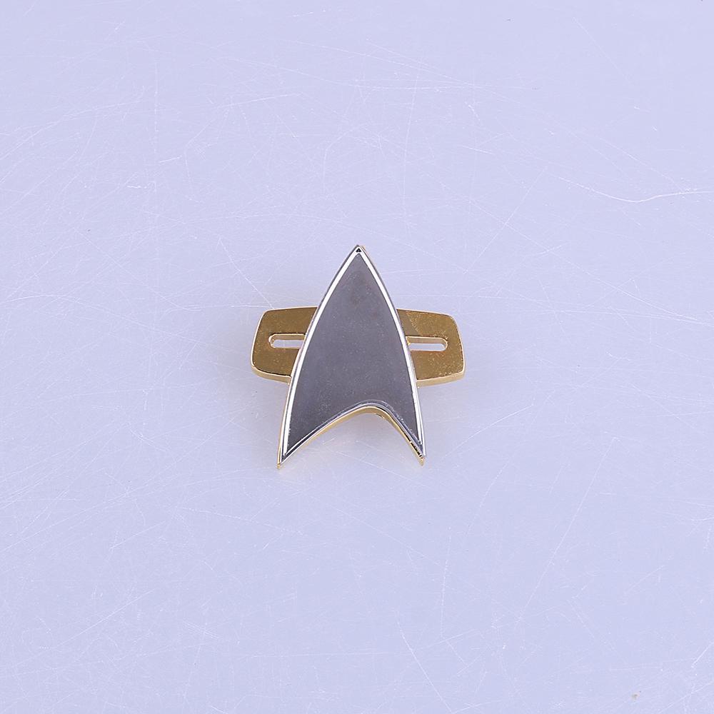 Star Trek  Cosicon Voyager Communicator Badge PinPip 6pcs Set Cosplay Prop