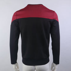 Star Trek  Picard 3 Command Red Uniform Cosplay Starfleet Gold Blue Top Shirts Costume