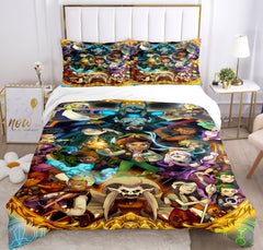 The Owl House Cosplay Bedding Set Duvet Cover Pillowcases Halloween Home Decor