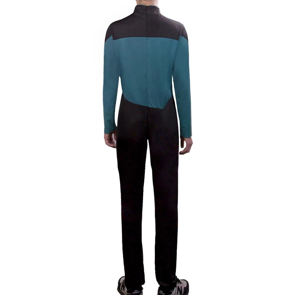 Star Trek TNG The Next Generation Jumpsuit Uniform Costume Yellow/Blue/Red