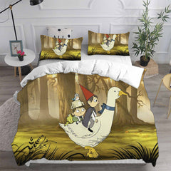 Over the Garden Wall Cosplay Bedding Set Duvet Cover Pillowcases Halloween Home Decor