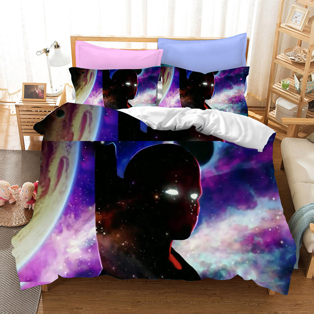 What If Cosplay Bedding Set Duvet Cover Pillowcases Halloween Home Decor