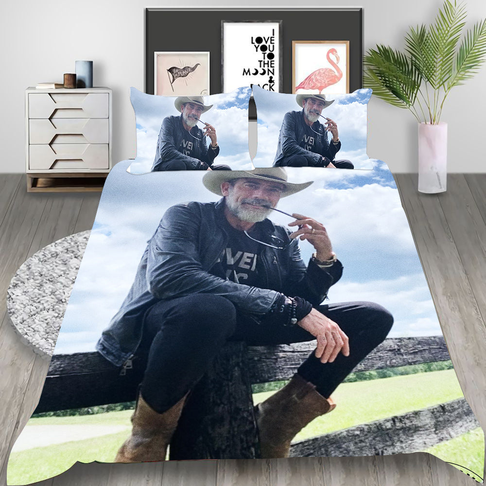 The Walking Dead Season 11 Cosplay Bedding Set Duvet Cover Pillowcases Halloween Home Decor