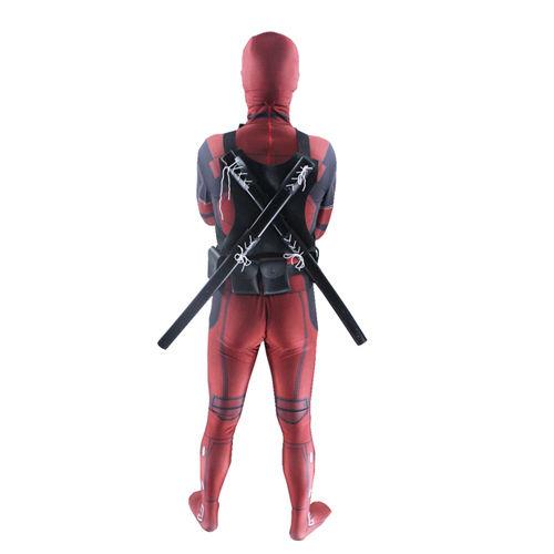 Deadpool Halloween Cosplay Jumpsuit Spandex Zentai Suit