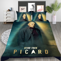 Star Trek  Discovery Cosplay Bedding Set Duvet Cover Pillowcases Halloween Home Decor