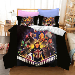 What If Cosplay Bedding Set Duvet Cover Pillowcases Halloween Home Decor