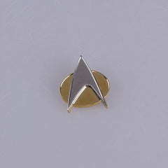 Star Trek 6pcs/set The Next Generation Metal Badge Pin&Rank Halloween Cosplay Prop