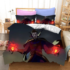 What If Cosplay Bedding Set Duvet Cover Pillowcases Halloween Home Decor