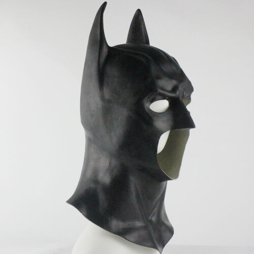 Batman Cosplay  Mask Superman Latex Helmet  Halloween Props