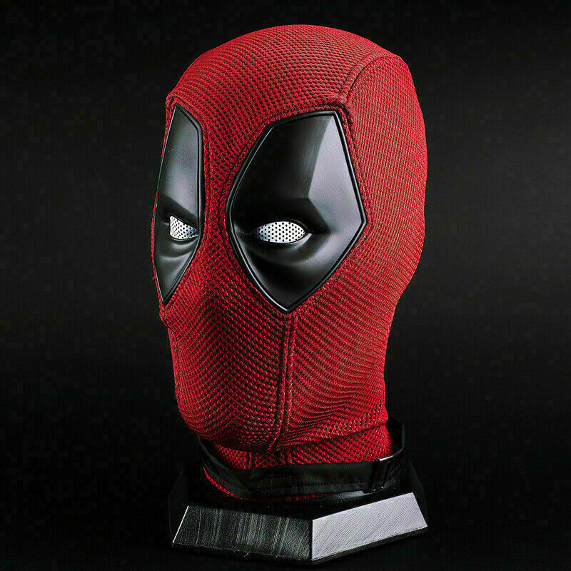 Cosplay Deadpool Mask Full Face Breathable knitted Mask Halloween Deluxe Props