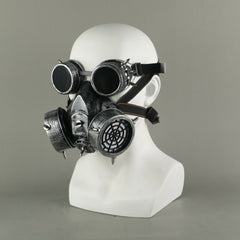 Cosplay Punk Gothic rivet Mask Steampunk Gas Facs Mask Halloween Cool Prop New