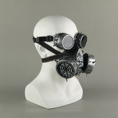 Cosplay Punk Gothic rivet Mask Steampunk Gas Facs Mask Halloween Cool Prop New